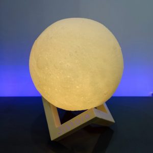 چراغ خواب رومیزی مدل کره ماه 3D