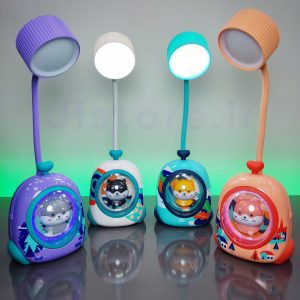 چراغ مطالعه فانتزی طرح گربه